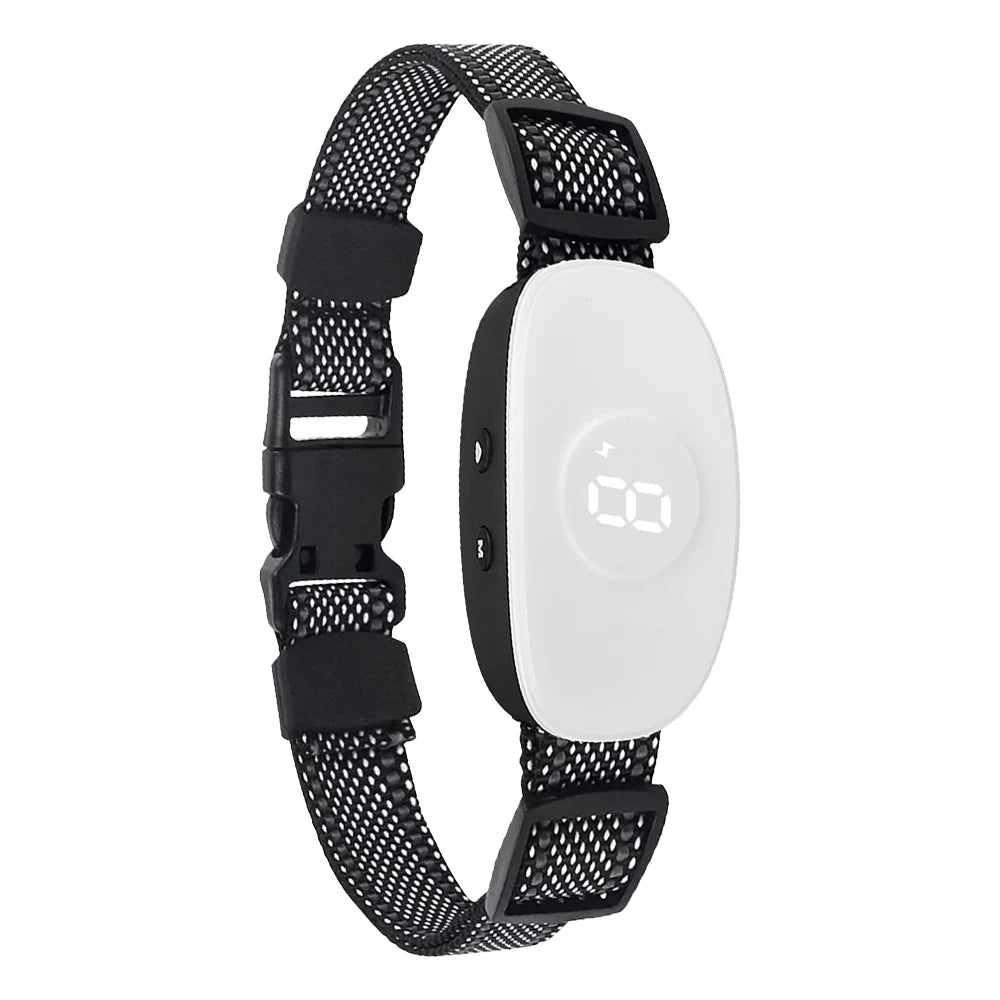 Dog Quiet Husher | Anti-Bell-Halsband mit 8 Stufen und 4 Modi