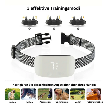 Anti Bell Halsband Hund | Intelligentes Vibrationshalsband ohne Elektroschock