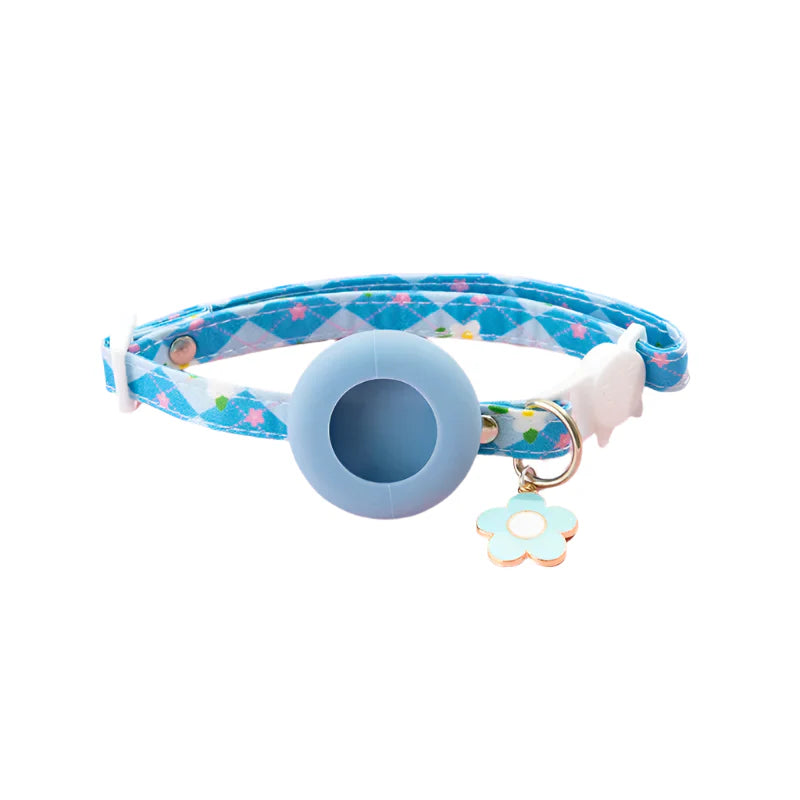 Adventure Tracker Halsband | Katzenhalsband mit AirTag-Halter für den sicheren Einsatz im Freien