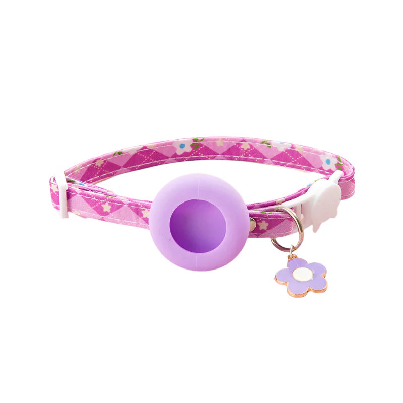 Adventure Tracker Halsband | Katzenhalsband mit AirTag-Halter für den sicheren Einsatz im Freien