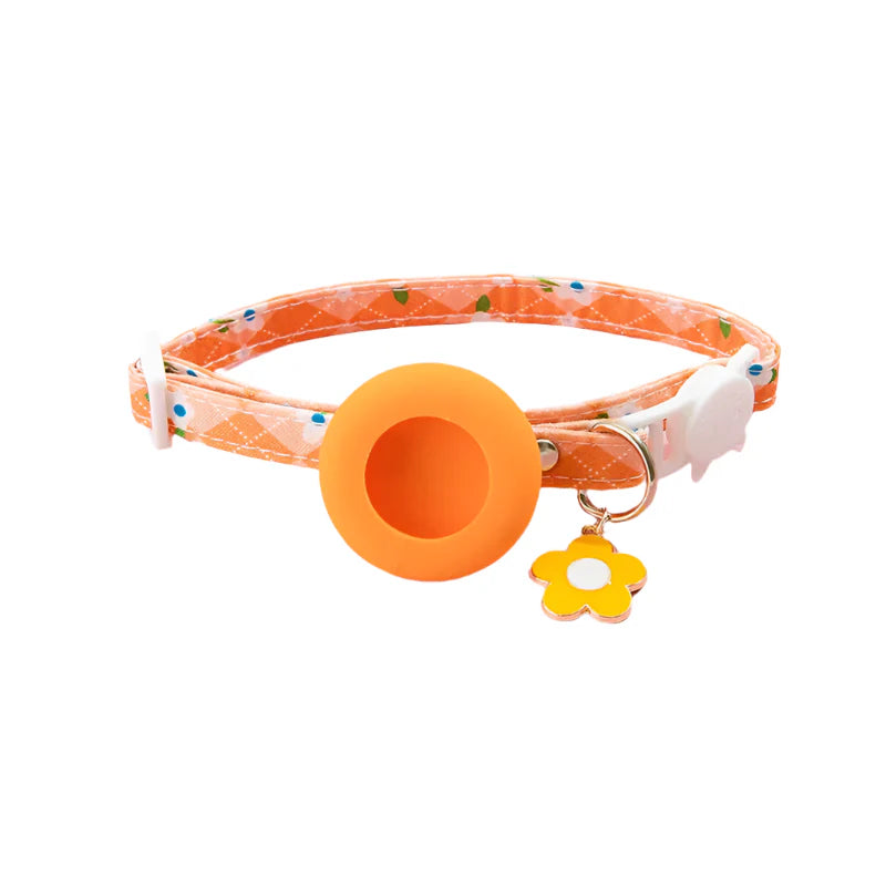 Adventure Tracker Halsband | Katzenhalsband mit AirTag-Halter für den sicheren Einsatz im Freien