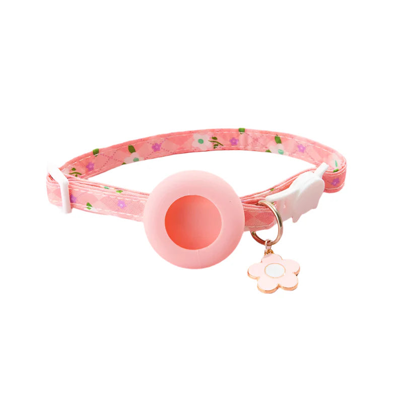 Adventure Tracker Halsband | Katzenhalsband mit AirTag-Halter für den sicheren Einsatz im Freien