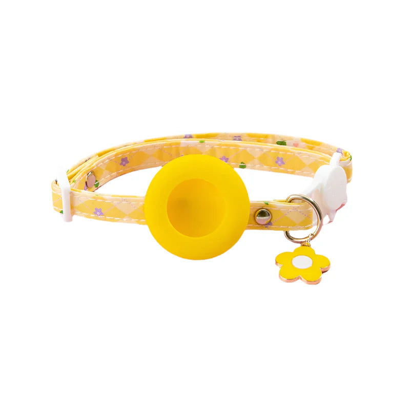 Adventure Tracker Halsband | Katzenhalsband mit AirTag-Halter für den sicheren Einsatz im Freien