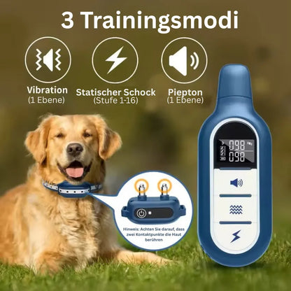 Anti Bell Halsband Hund | Trainingshalsband mit Fernbedienung