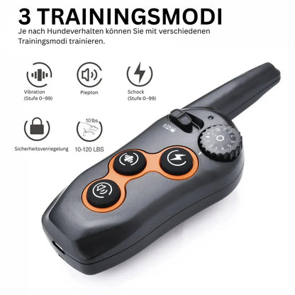 Anti Bell Halsband Hund | Wiederaufladbares Trainingshalsband mit Fernbedienung