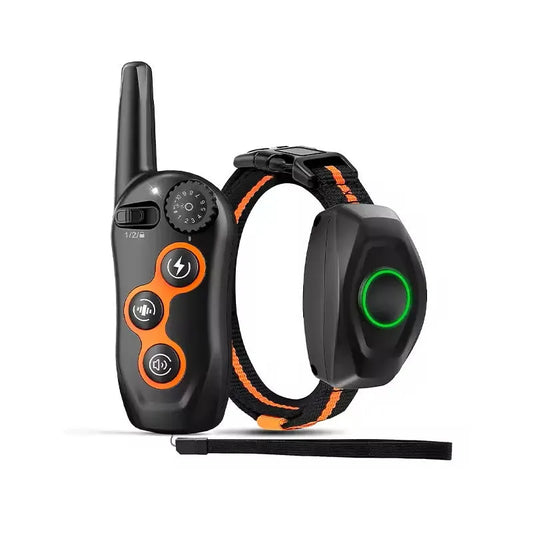 Anti Bell Halsband Hund | Wiederaufladbares Trainingshalsband mit Fernbedienung