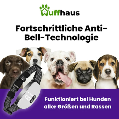 Antibellhalsband | Intelligentes, wiederaufladbares Hundehalsband mit einstellbarer Empfindlichkeit