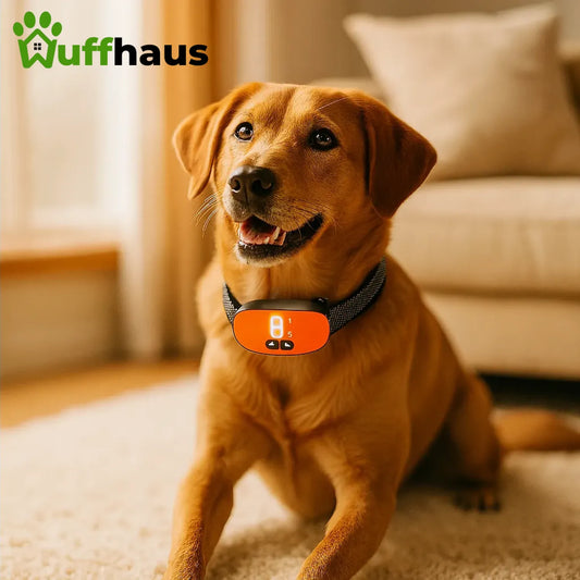 Antibellhalsband | Intelligentes, wiederaufladbares Hundehalsband mit einstellbarer Empfindlichkeit