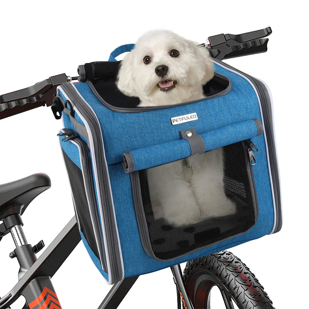 Atlas | Hunderucksack & Katzenrucksack belüftet, Fahrradkorb