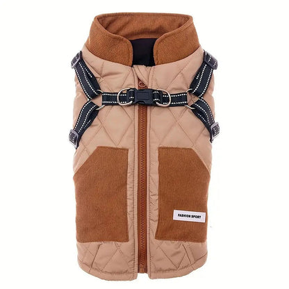Balto | Hundejacke mit Fleece und Geschirr