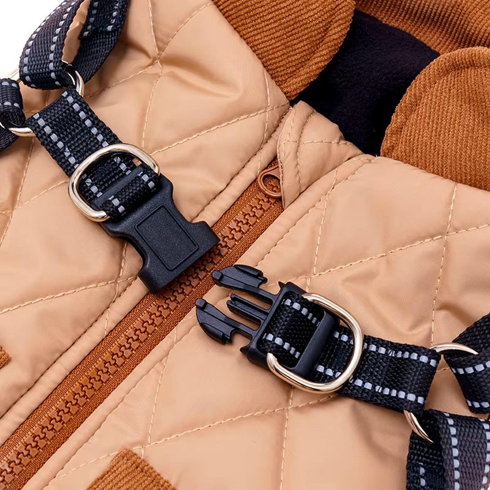 Balto | Hundejacke mit Fleece und Geschirr