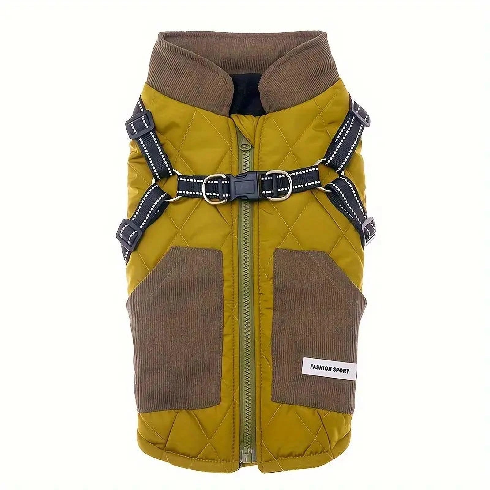 Balto | Hundejacke mit Fleece und Geschirr