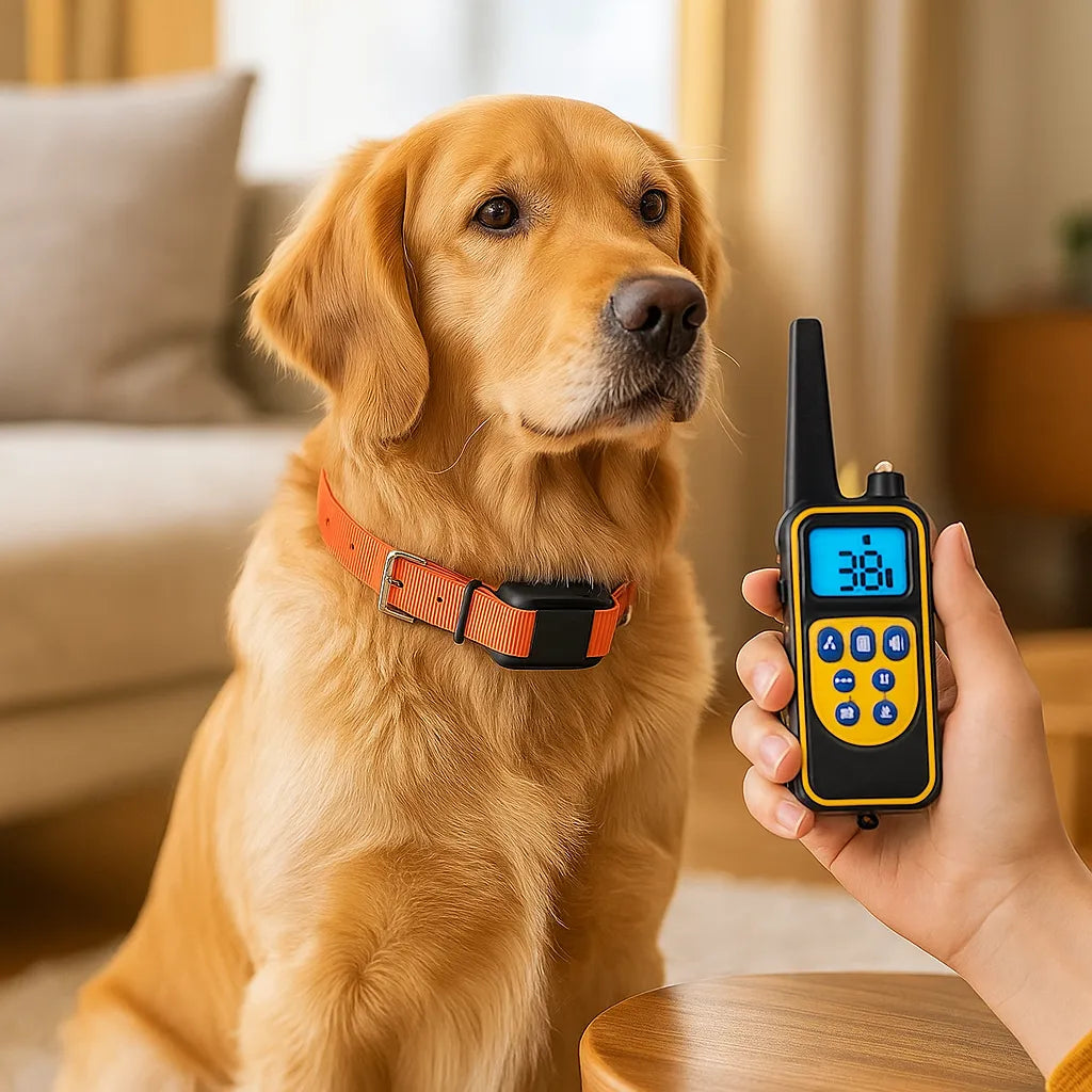 BarkControl | Erweitertes Trainingshalsband mit Fernbedienung und Vibrationsfunktion