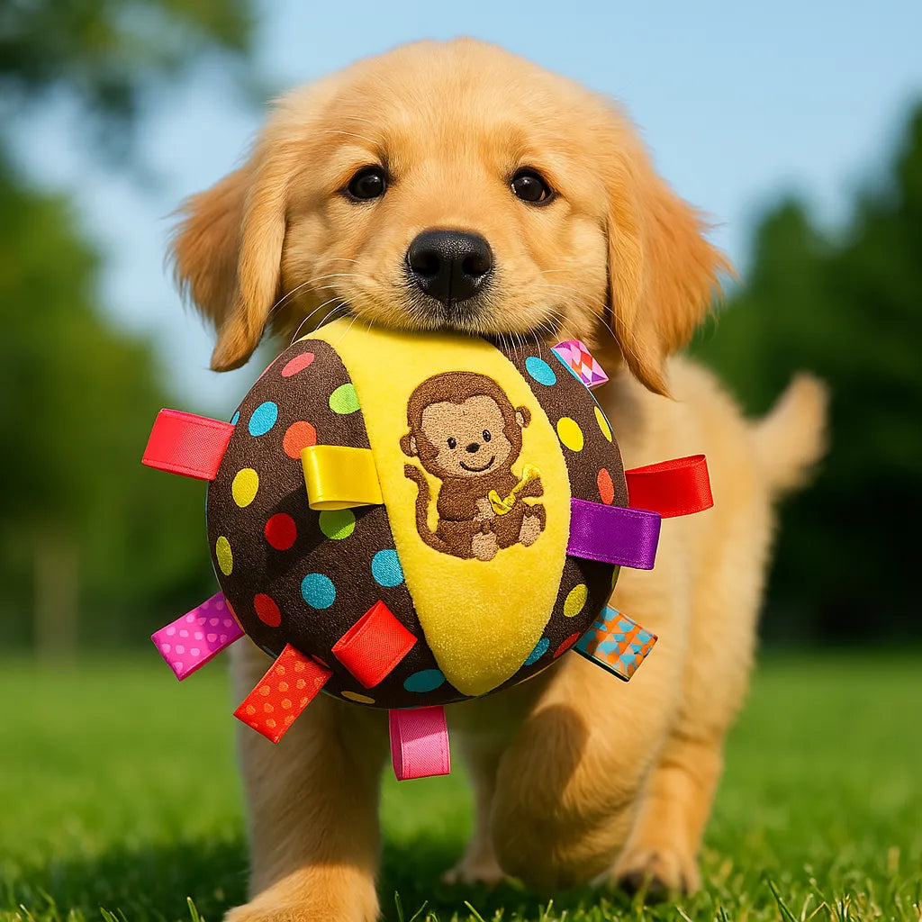 BounceBuddy | Interaktives Hundespielzeug mit Sound zur Vorbeugung von Langeweile und destruktivem Verhalten