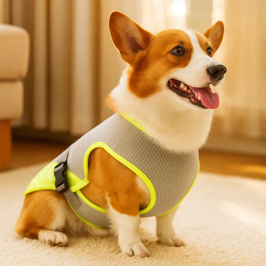 BreezeVest | Kühlende Hundeweste für Sommerkomfort und Outdoor-Aktivitäten