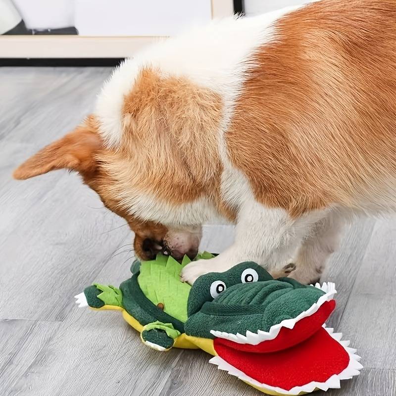 Crockie | Hundespielzeug, das das Fressen verlangsamt und Ihren Hund geistig fordert
