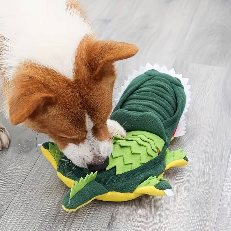 Crockie | Hundespielzeug, das das Fressen verlangsamt und Ihren Hund geistig fordert