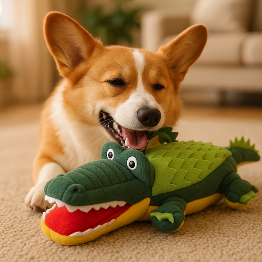 Crockie | Hundespielzeug, das das Fressen verlangsamt und Ihren Hund geistig fordert