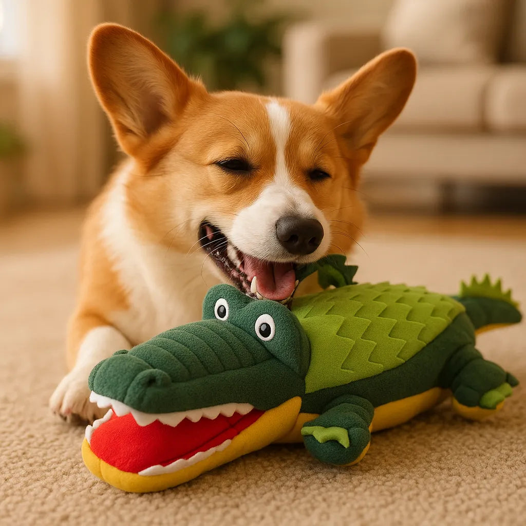 Crockie | Hundespielzeug, das das Fressen verlangsamt und Ihren Hund geistig fordert