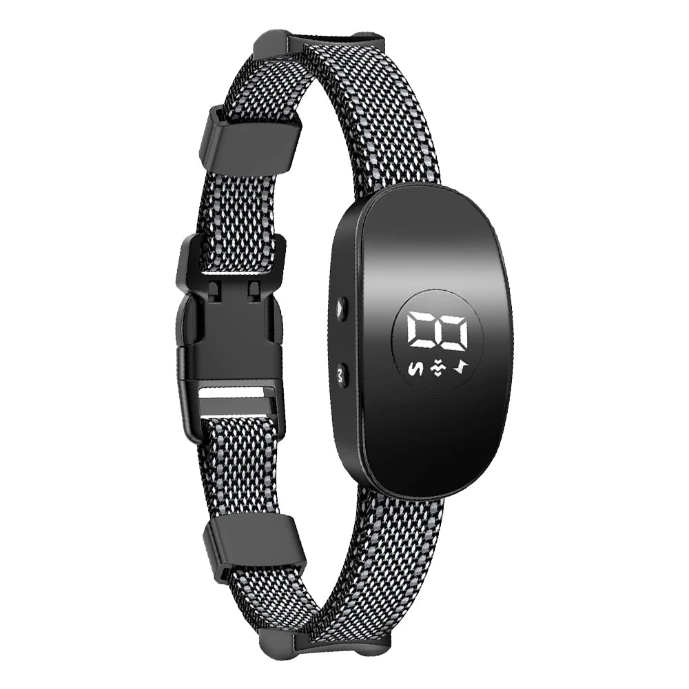 Dog Quiet Husher | Anti-Bell-Halsband mit 8 Stufen und 4 Modi