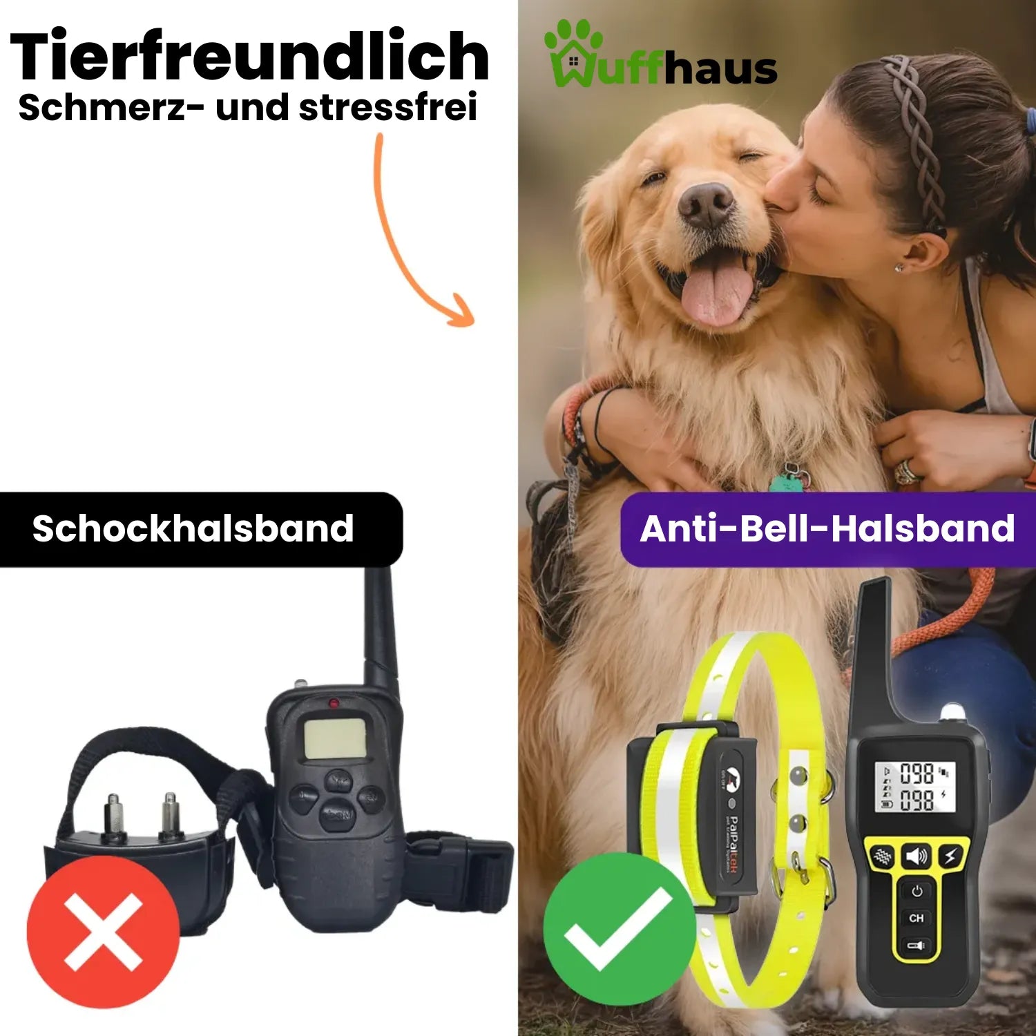 Dog Trainer Pro | Kabelloses Trainingshalsband für das Verhalten von Hunden