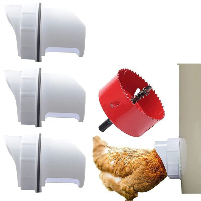 FeedFlow | Automatische Hühnerfütterungsstation ohne Strom und Aufwand