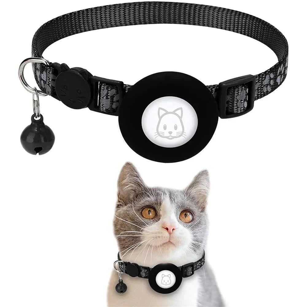 Felix | Katzenhalsband mit AirTag-Halter für Sicherheit und Sichtbarkeit