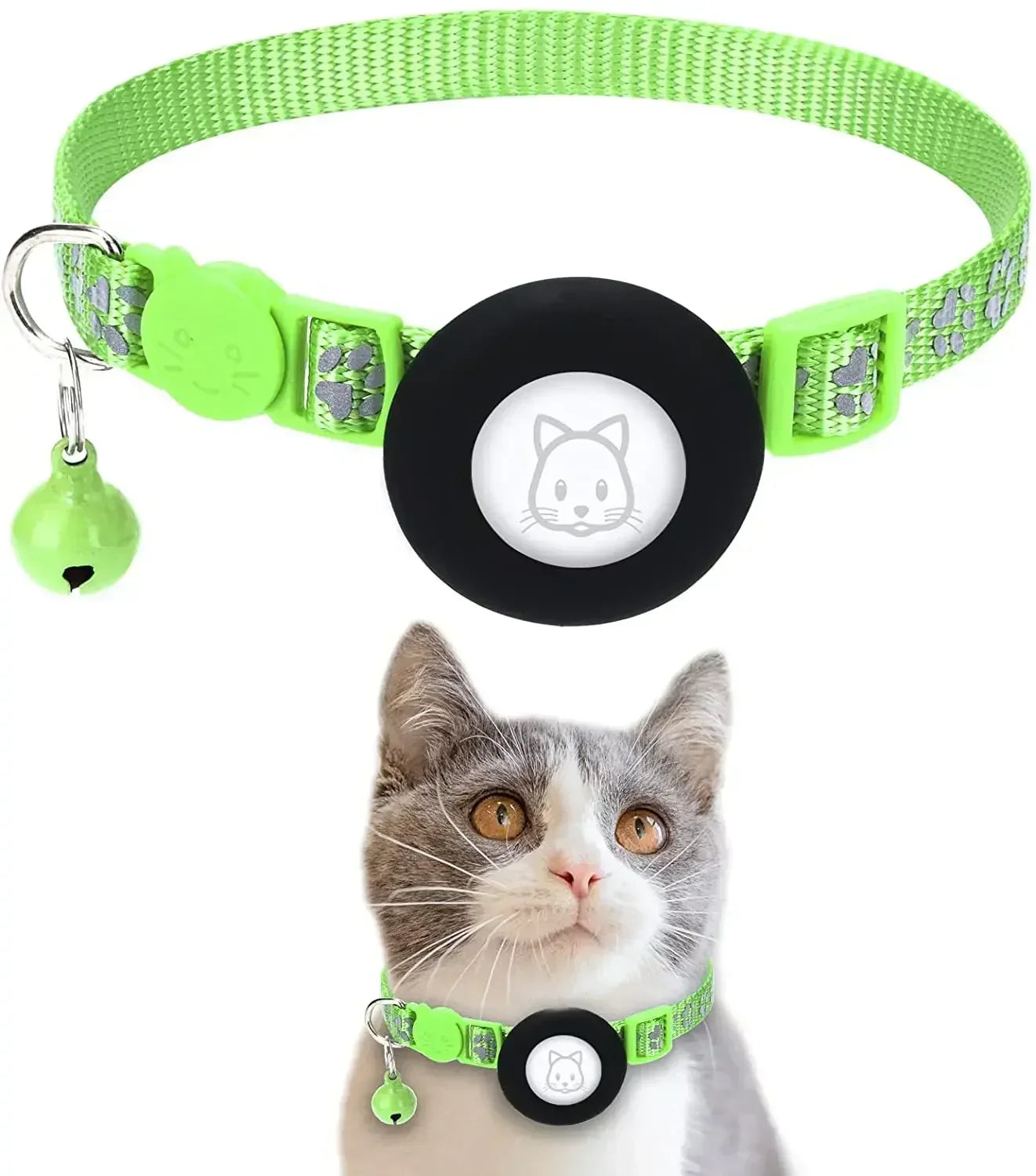 Felix | Katzenhalsband mit AirTag-Halter für Sicherheit und Sichtbarkeit