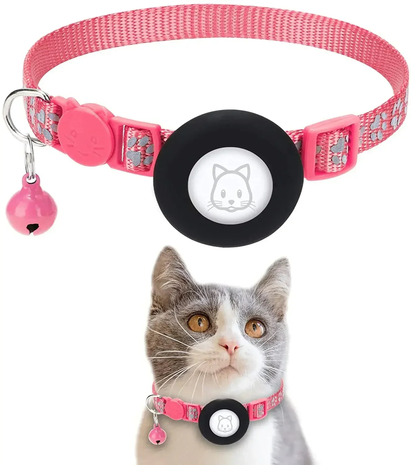 Felix | Katzenhalsband mit AirTag-Halter für Sicherheit und Sichtbarkeit
