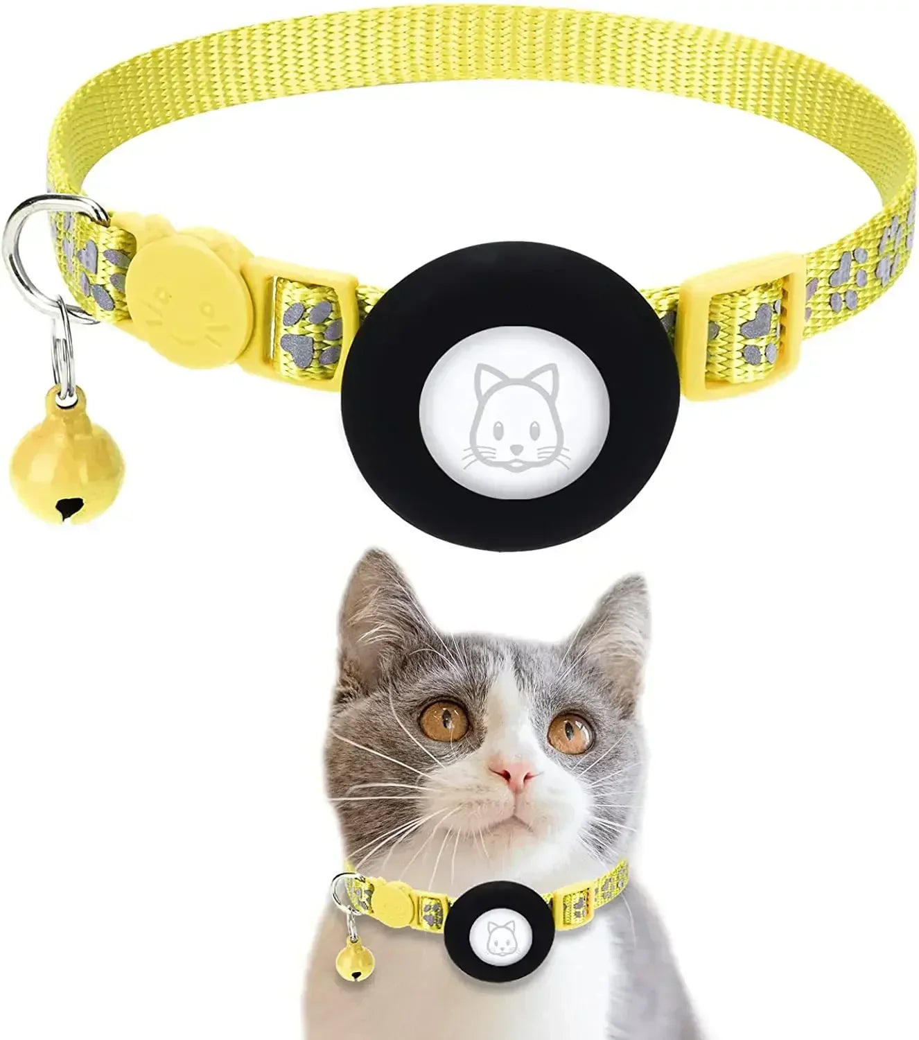 Felix | Katzenhalsband mit AirTag-Halter für Sicherheit und Sichtbarkeit