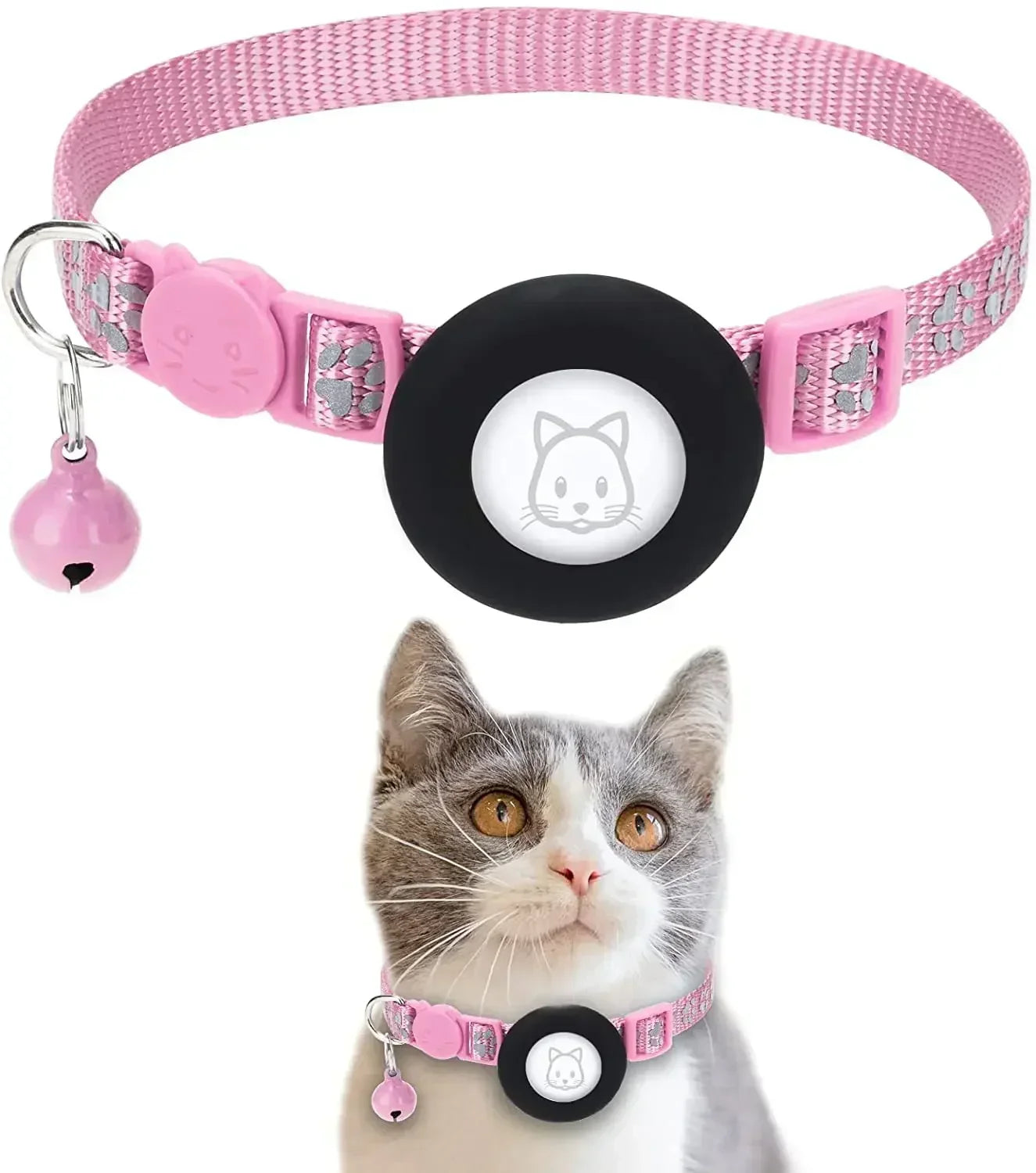 Felix | Katzenhalsband mit AirTag-Halter für Sicherheit und Sichtbarkeit