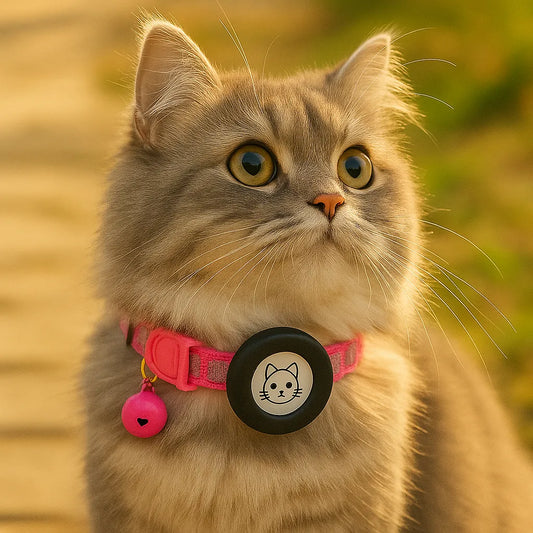 Felix | Katzenhalsband mit AirTag-Halter für Sicherheit und Sichtbarkeit