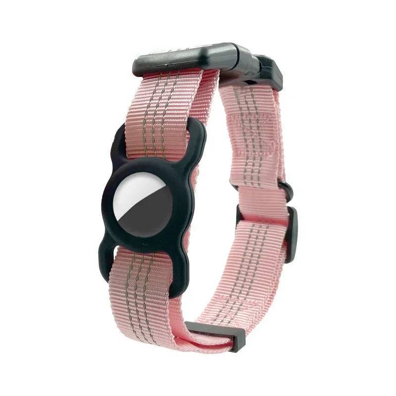 FlexiLok Halsband | Verstellbares Hundehalsband mit AirTag-Halter für mehr Sicherheit