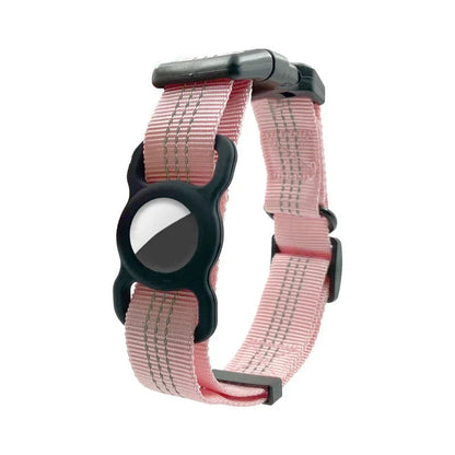 FlexiLok Halsband | Verstellbares Hundehalsband mit AirTag-Halter für mehr Sicherheit