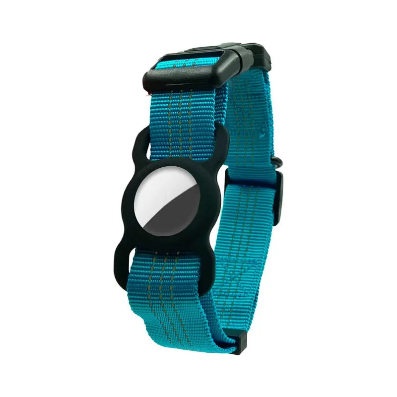 FlexiLok Halsband | Verstellbares Hundehalsband mit AirTag-Halter für mehr Sicherheit