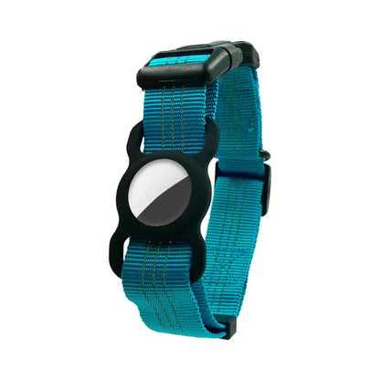 FlexiLok Halsband | Verstellbares Hundehalsband mit AirTag-Halter für mehr Sicherheit