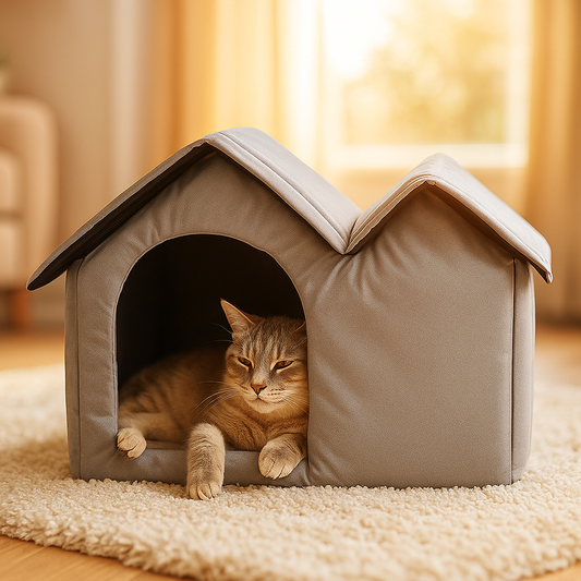 FrostNook | Das smarte Katzenhaus zur Abkühlung an heißen Tagen