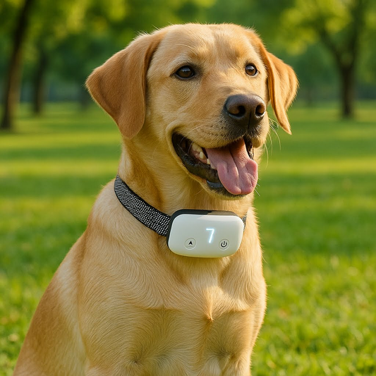 Anti Bell Halsband Hund | Intelligentes Vibrationshalsband ohne Elektroschock