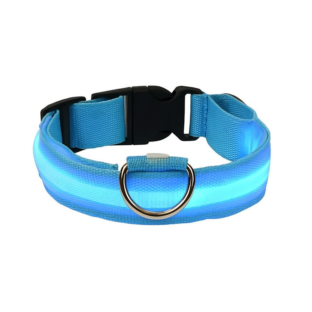 GlowGuard | LED-Hundehalsband für sichere Abendspaziergänge