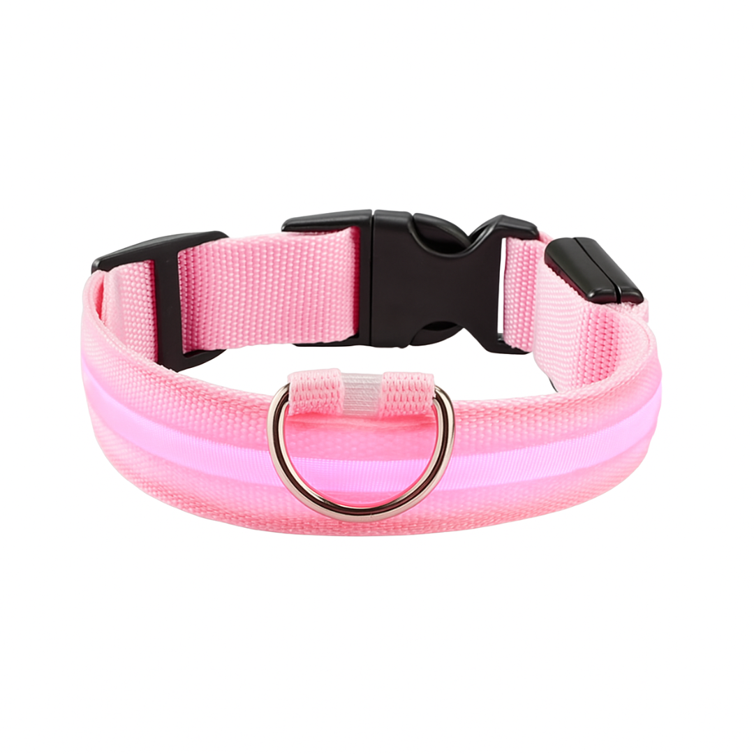 GlowGuard | LED-Hundehalsband für sichere Abendspaziergänge