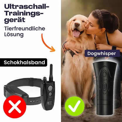 Haustierfreundliches Ultraschall-Bellkontrollgerät für Hunden