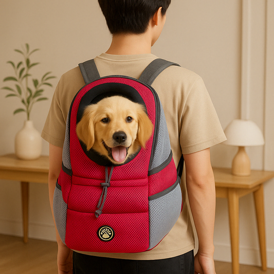 Hunde-Abenteuer-Rucksack | Praktischer Hunderucksack für Komfort und Halt