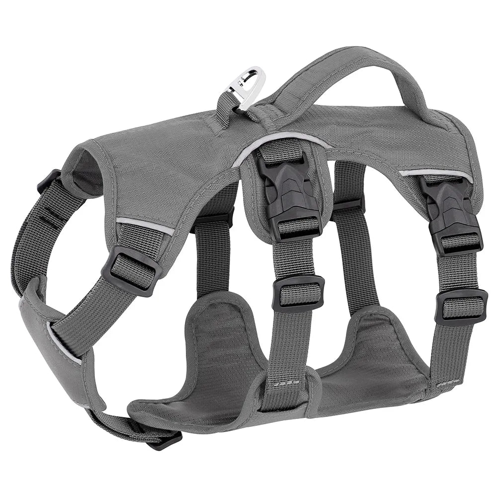 Hundegeschirr No-Pull reflektierend verstellbar | NightGuard