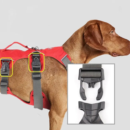 Hundegeschirr No-Pull reflektierend verstellbar | NightGuard