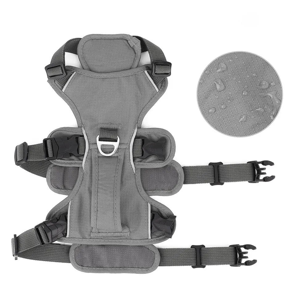 Hundegeschirr No-Pull reflektierend verstellbar | NightGuard