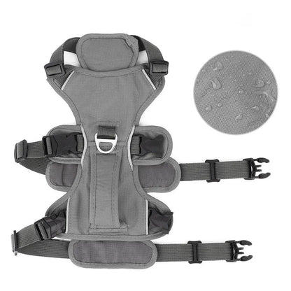 Hundegeschirr No-Pull reflektierend verstellbar | NightGuard