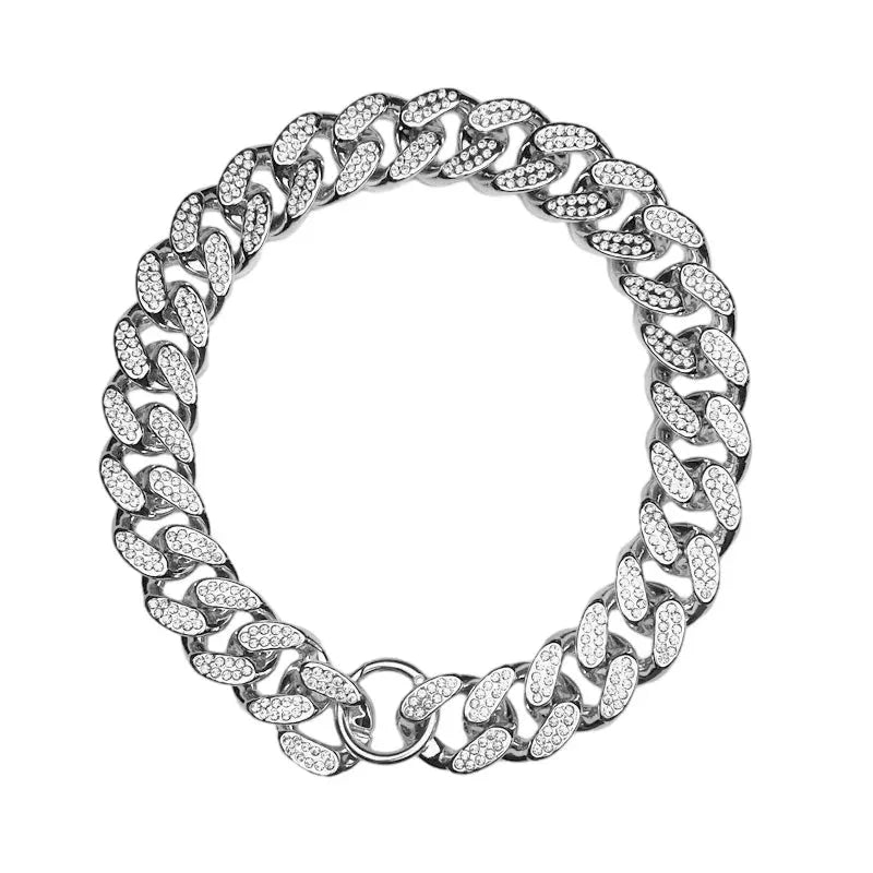 Hundehalsband Diamanten | Stilvolles Halsband für elegante Hunde