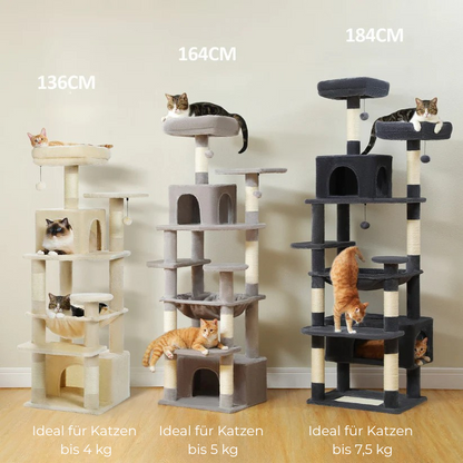 Katzenparadies | Moderner Kratzturm für Ihre Katze