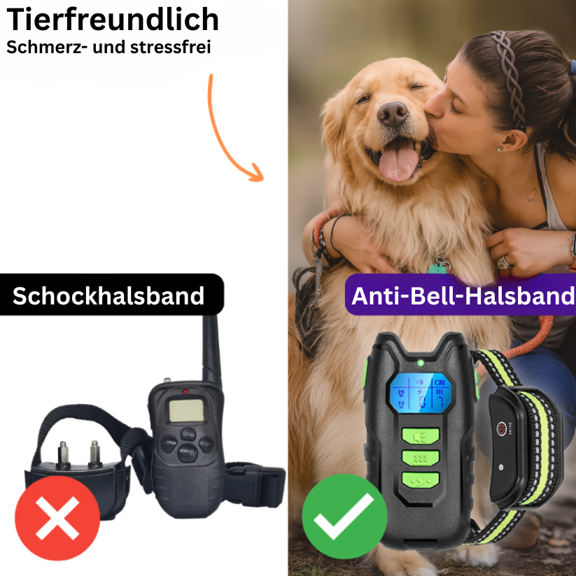 Dog Trainer Pro | Wiederaufladbares elektrisches Halsband für das Hundetraining