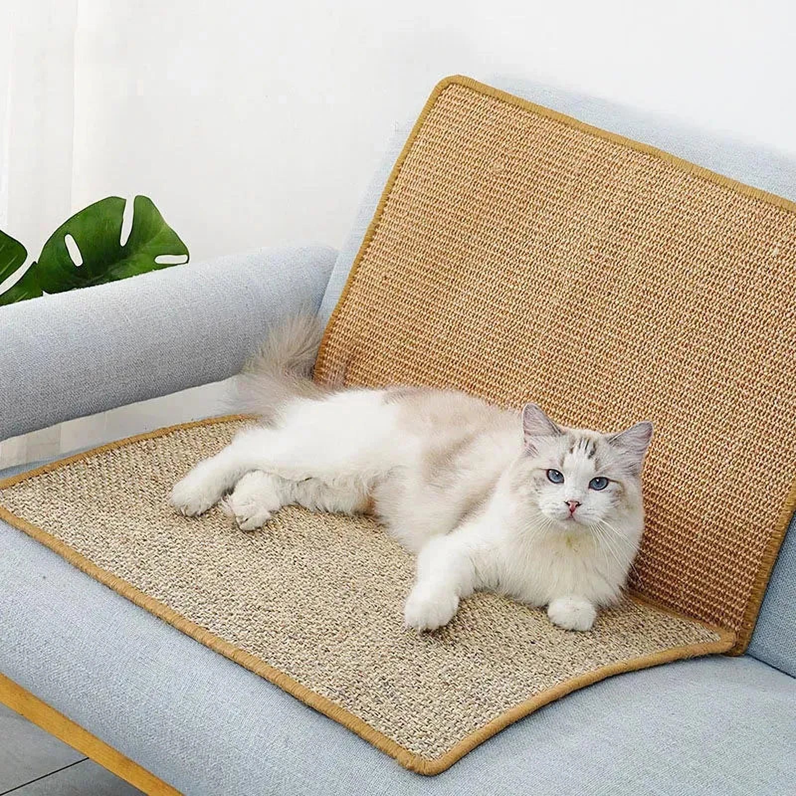 Katzenkratzmatte | Sisal-Kratzmatte zum Schutz der Möbel
